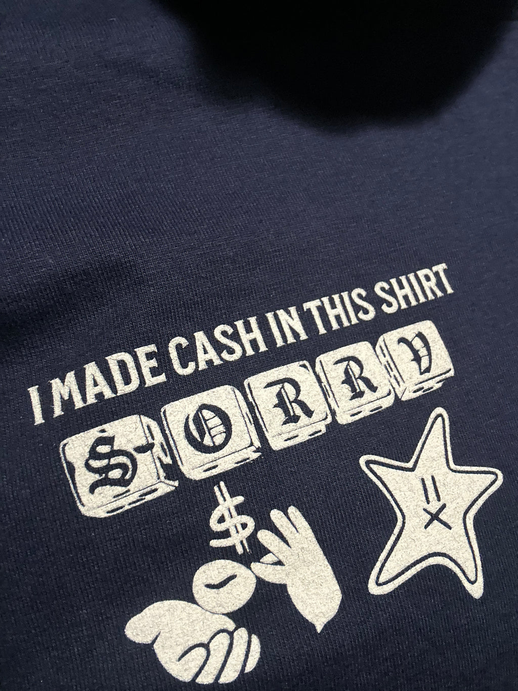 NAVY TEE