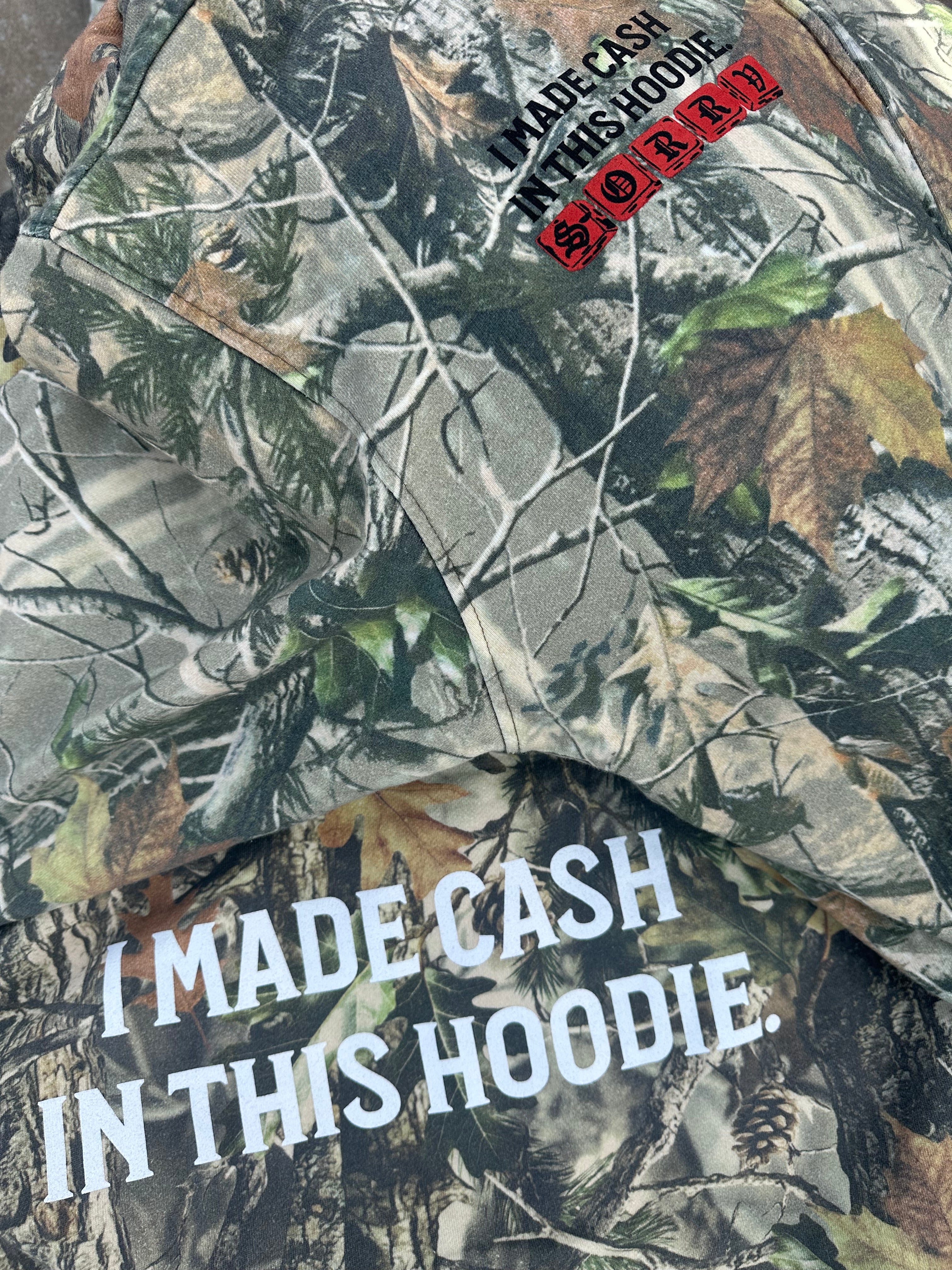 CAMO PULLOVER HOODIE