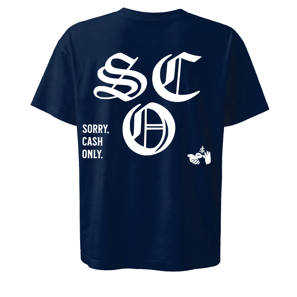 NAVY TEE