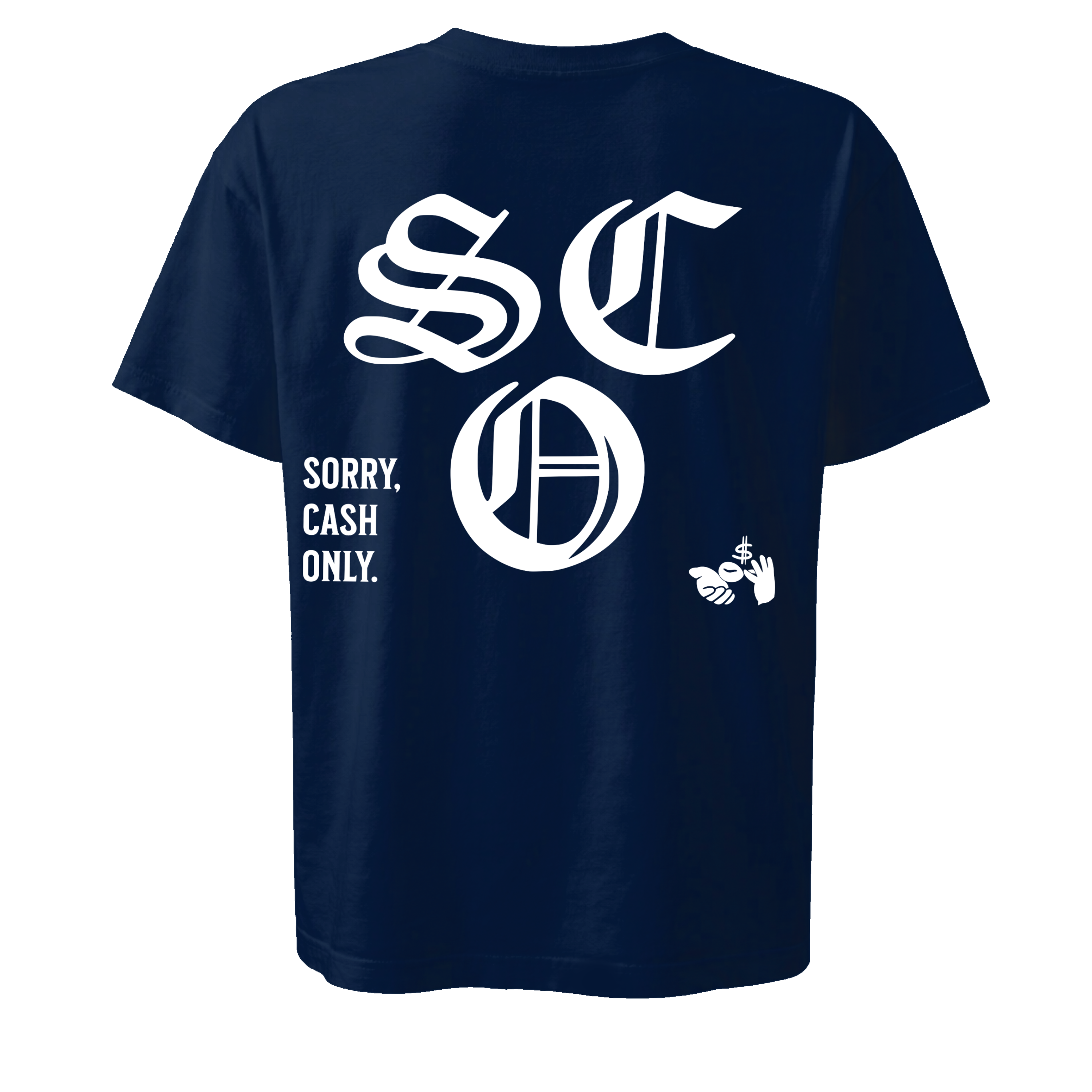 NAVY TEE