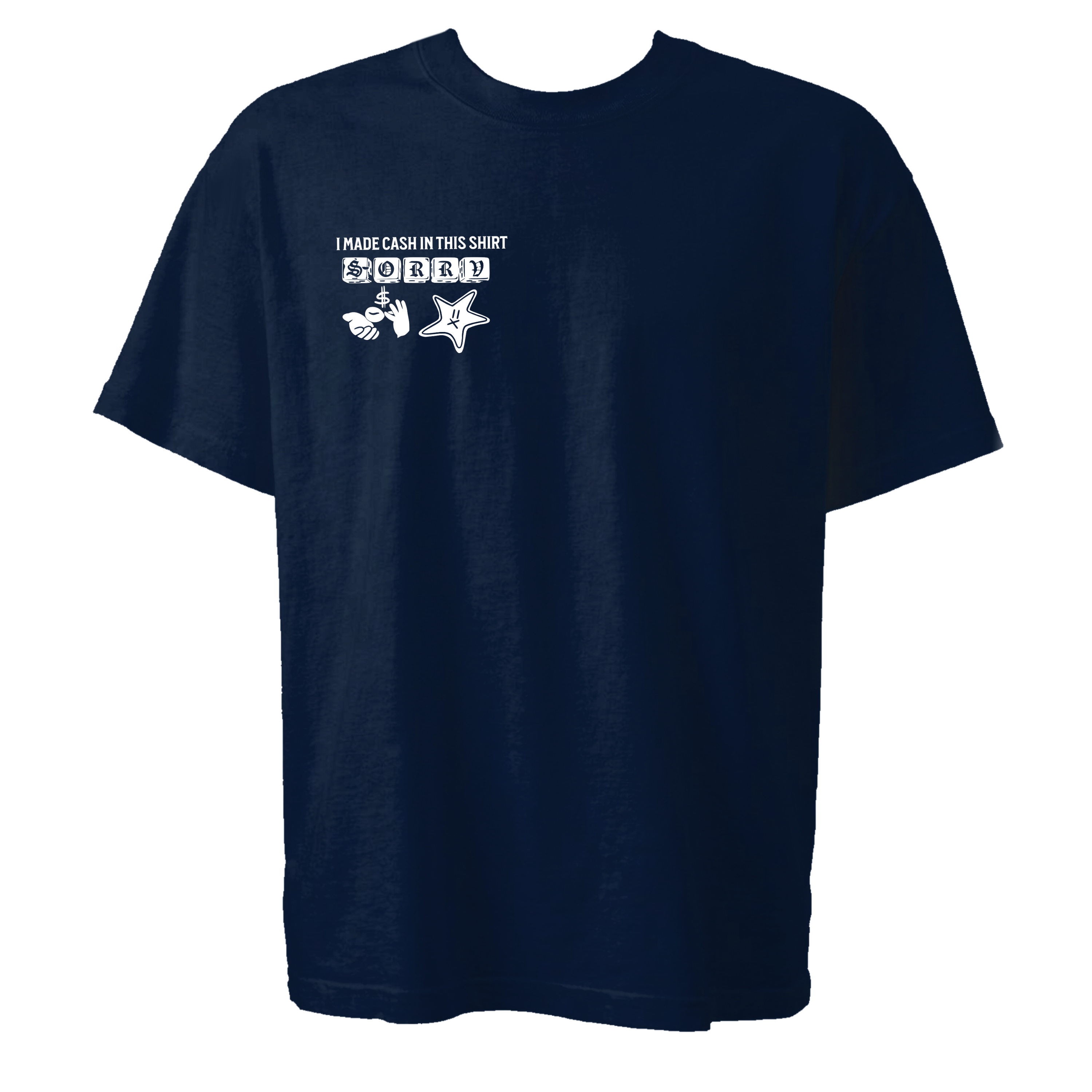 NAVY TEE