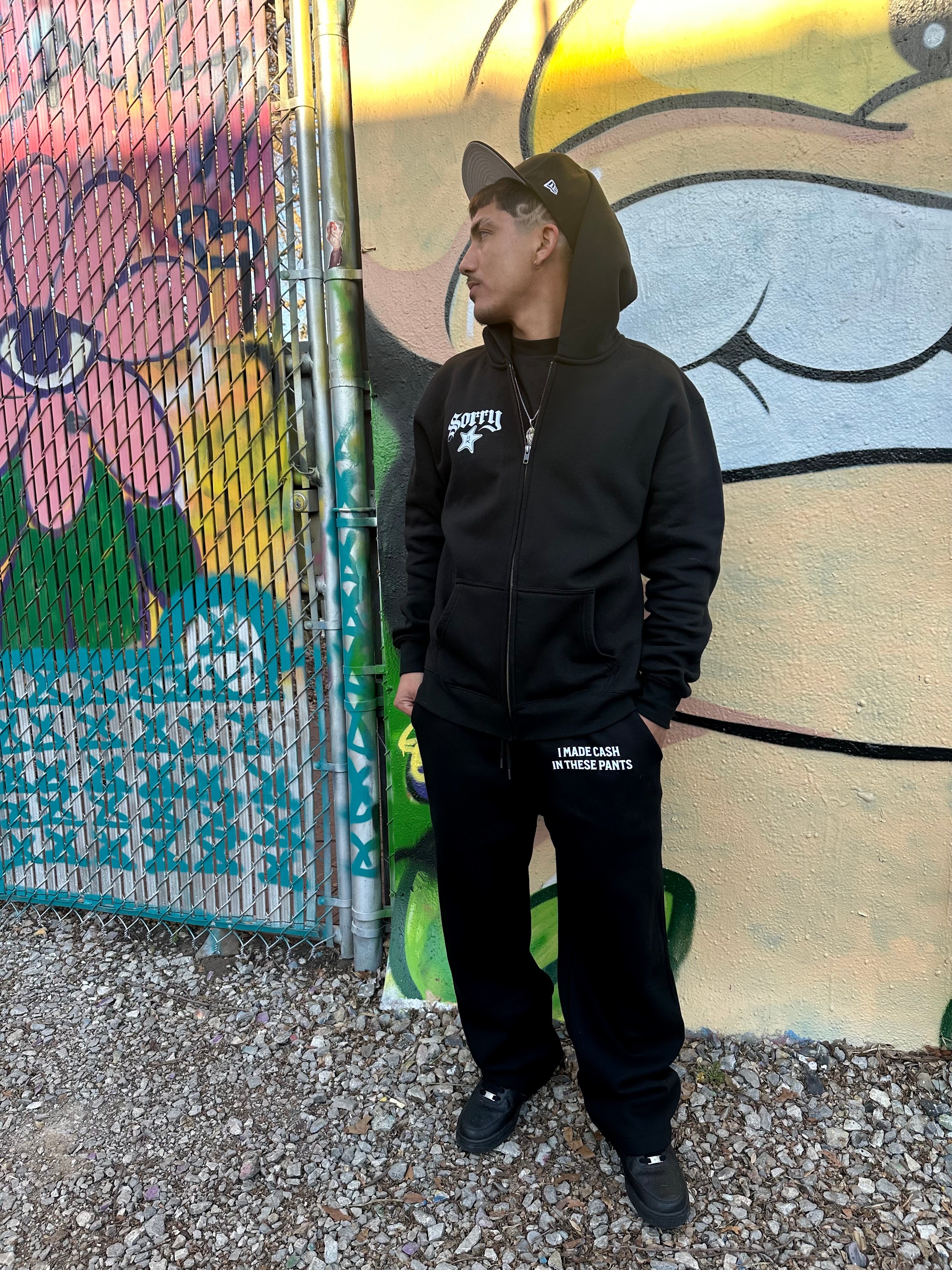 STAPLE SWEATPANTS (BLACK)