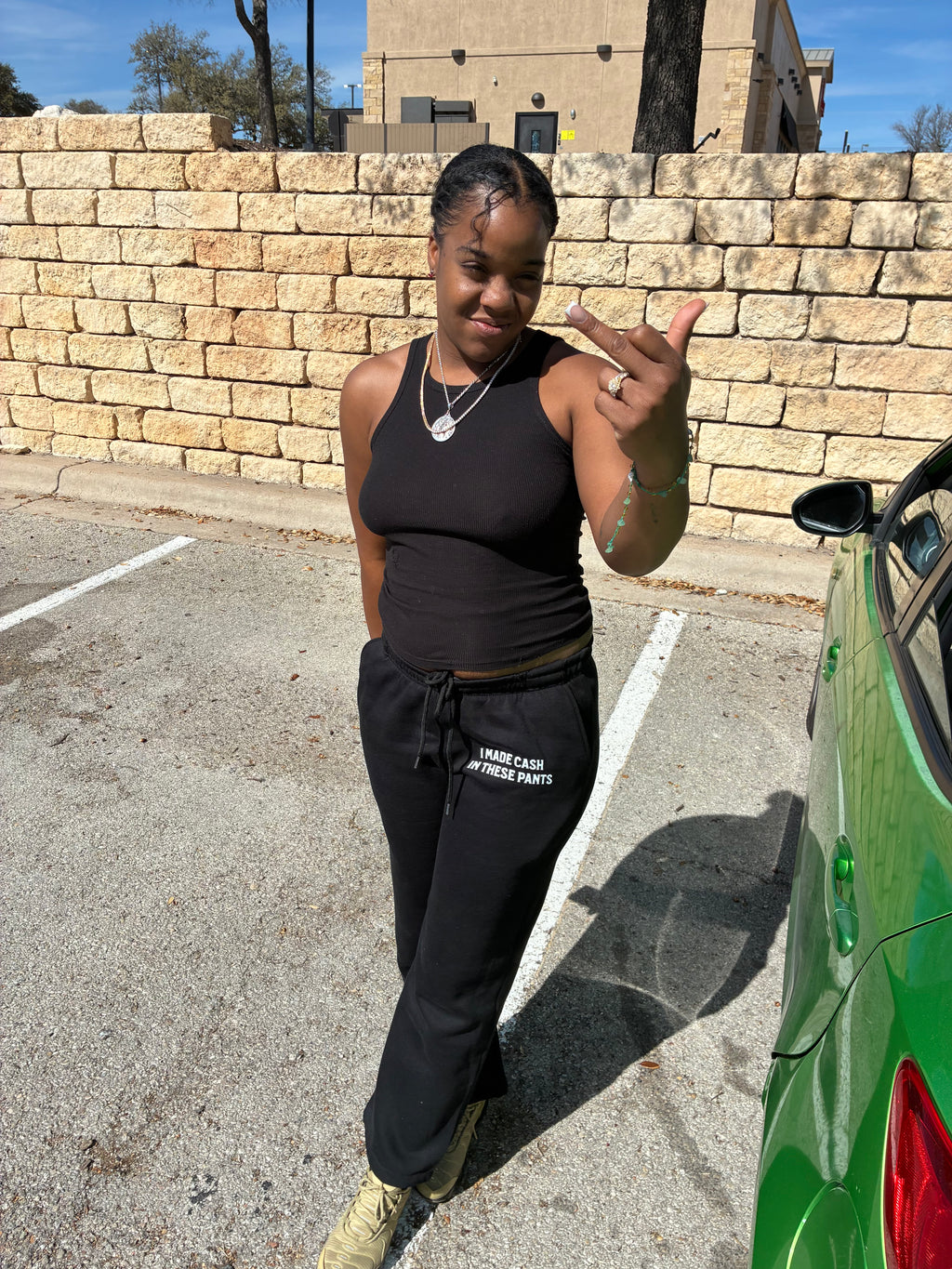 STAPLE SWEATPANTS (BLACK)