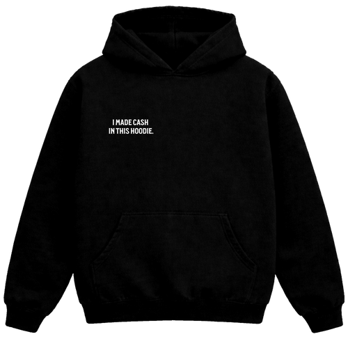 BLACK PULLOVER
