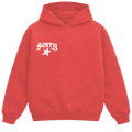 RED SORRY HOODIE