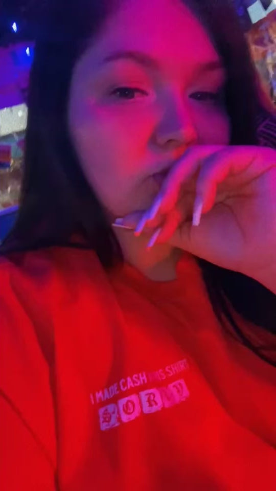 I MADE CASH - POPPY RED